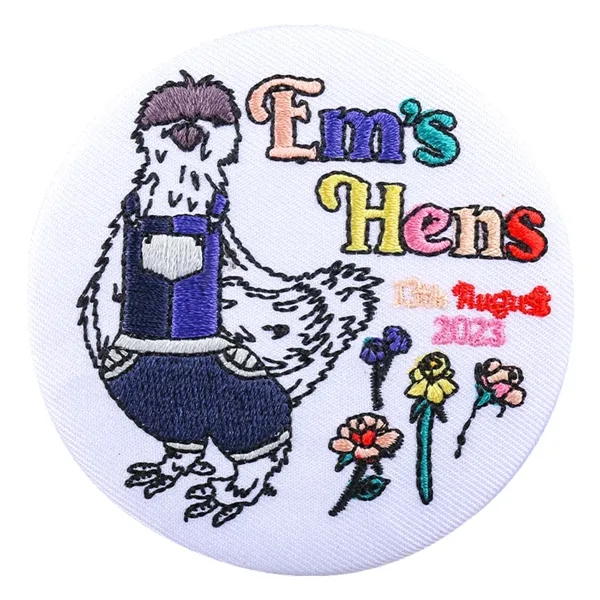 Embroidery Button Pins - Embroidery Button Pins - Image 6 of 12