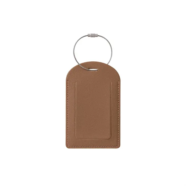 Vegan Leather Luggage Tag With Custom Logo - Vegan Leather Luggage Tag With Custom Logo - Image 13 of 37