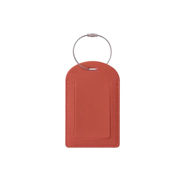 Vegan Leather Luggage Tag With Custom Logo - Vegan Leather Luggage Tag With Custom Logo - Image 7 of 37