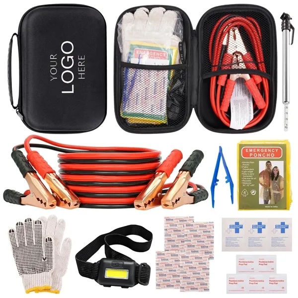 Roadside Assistance  Emergency Kit Multipurpose Bag - Roadside Assistance  Emergency Kit Multipurpose Bag - Image 0 of 7