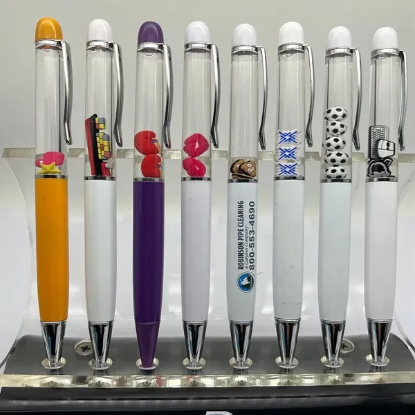 Customizable Floater Pens with Colorful Graphics - Customizable Floater Pens with Colorful Graphics - Image 1 of 3
