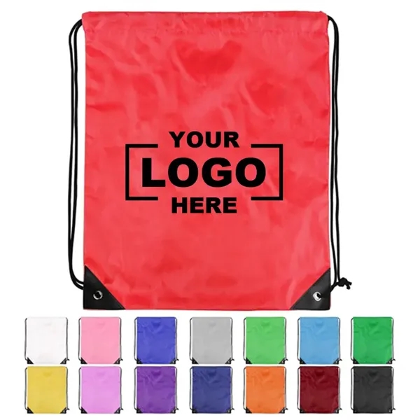 210D Polyester Drawstring Bags Cinch Sack - 210D Polyester Drawstring Bags Cinch Sack - Image 0 of 1