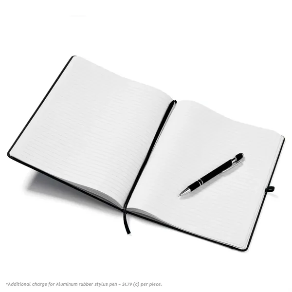 8" x 10" Soft Touch Journal Notebook with Pen Loop - 8" x 10" Soft Touch Journal Notebook with Pen Loop - Image 3 of 3