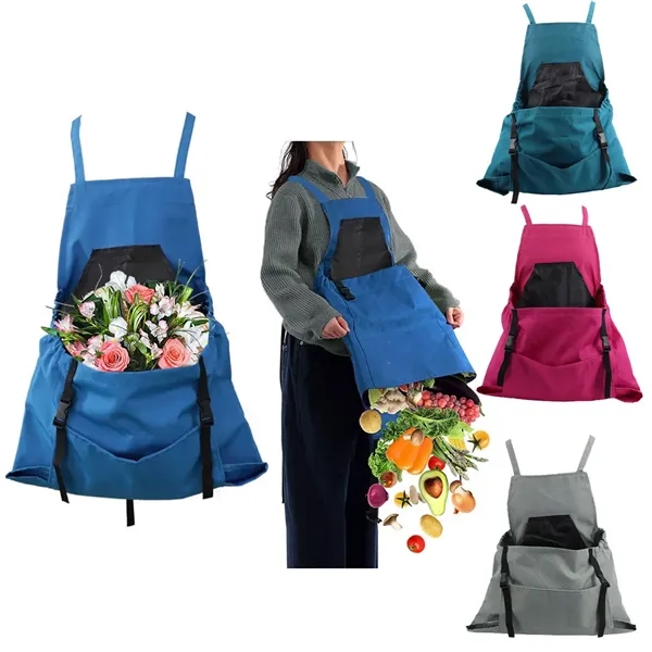 Gardening Apron Picking Bag - Gardening Apron Picking Bag - Image 1 of 4