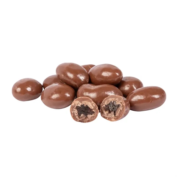 4oz ECO-Digibag, Compostable & Full Color, Chocolate Raisins - 4oz ECO-Digibag, Compostable & Full Color, Chocolate Raisins - Image 1 of 1