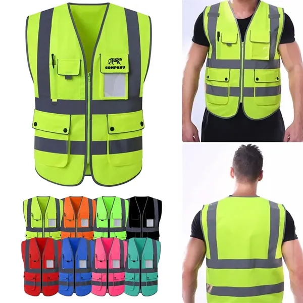 Reflective Safety Vest - Reflective Safety Vest - Image 0 of 5