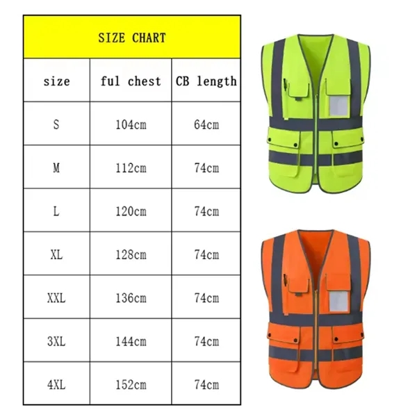 Reflective Safety Vest - Reflective Safety Vest - Image 1 of 5