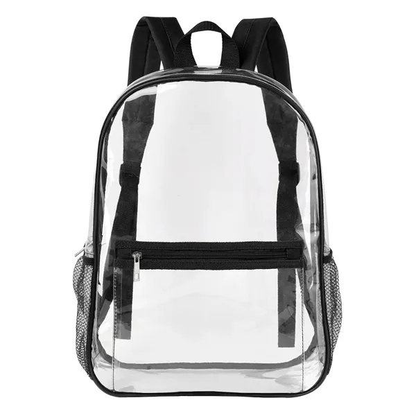 Heavy Duty Security Clear PVC School Backpack ( Ocean ) - Heavy Duty Security Clear PVC School Backpack ( Ocean ) - Image 8 of 8