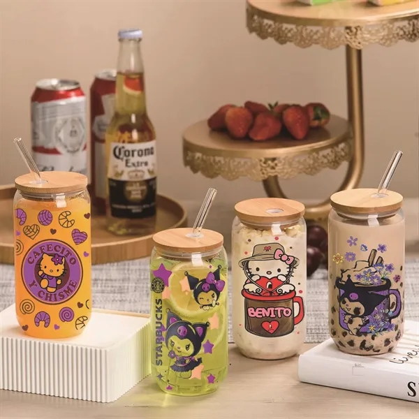 16oz UV DTF Cup Wraps Decal Sticker - 16oz UV DTF Cup Wraps Decal Sticker - Image 2 of 4