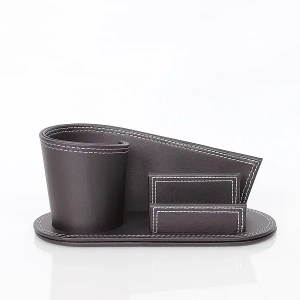 Desktop Stationery Caddy Business Card Holder Stand - Desktop Stationery Caddy Business Card Holder Stand - Image 2 of 6