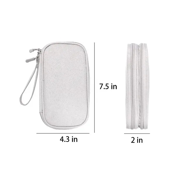 Travel Cable Organizer Pouch Carrying Kit Electronics - Travel Cable Organizer Pouch Carrying Kit Electronics - Image 1 of 4