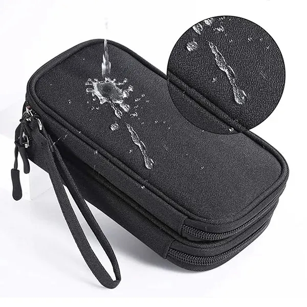 Travel Cable Organizer Pouch Carrying Kit Electronics - Travel Cable Organizer Pouch Carrying Kit Electronics - Image 3 of 4