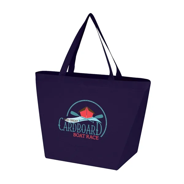 Full Color Non-Woven Shopper Tote - Full Color Non-Woven Shopper Tote - Image 7 of 14