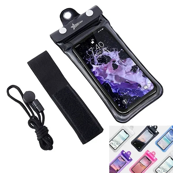 Waterproof Phone Pouch Case Underwater Cellphone Dry Bag - Waterproof Phone Pouch Case Underwater Cellphone Dry Bag - Image 0 of 3