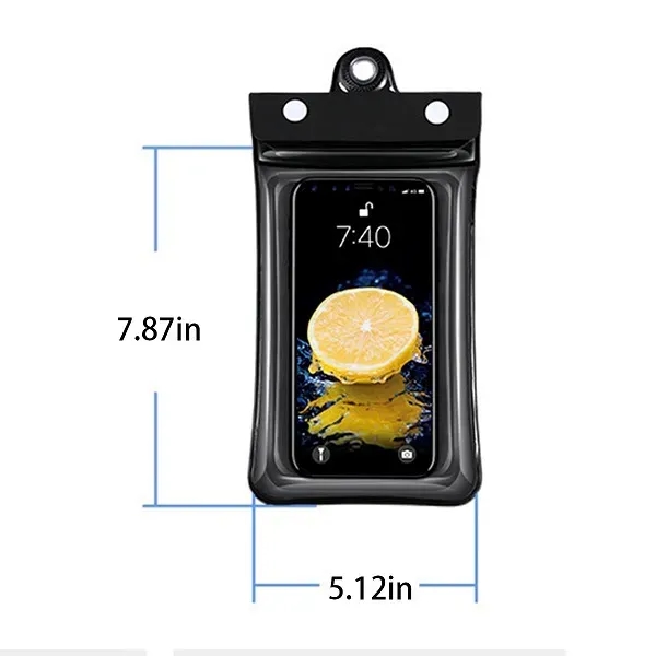 Waterproof Phone Pouch Case Underwater Cellphone Dry Bag - Waterproof Phone Pouch Case Underwater Cellphone Dry Bag - Image 1 of 3