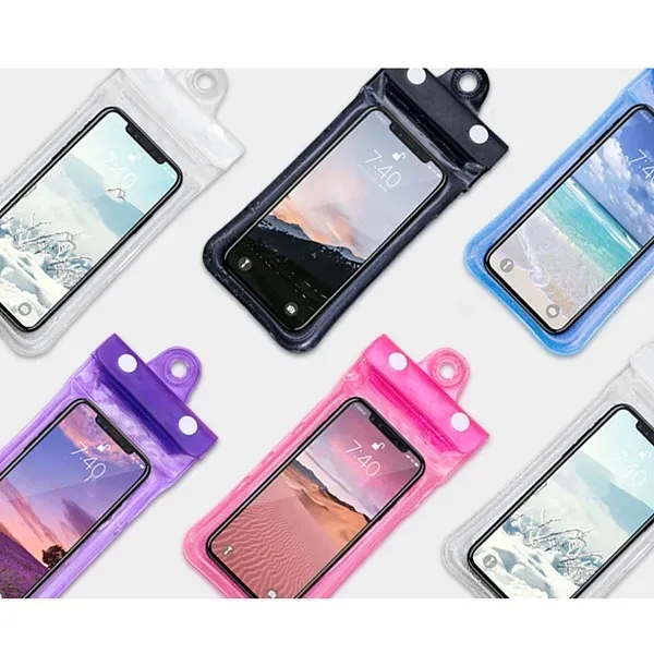 Waterproof Phone Pouch Case Underwater Cellphone Dry Bag - Waterproof Phone Pouch Case Underwater Cellphone Dry Bag - Image 3 of 3