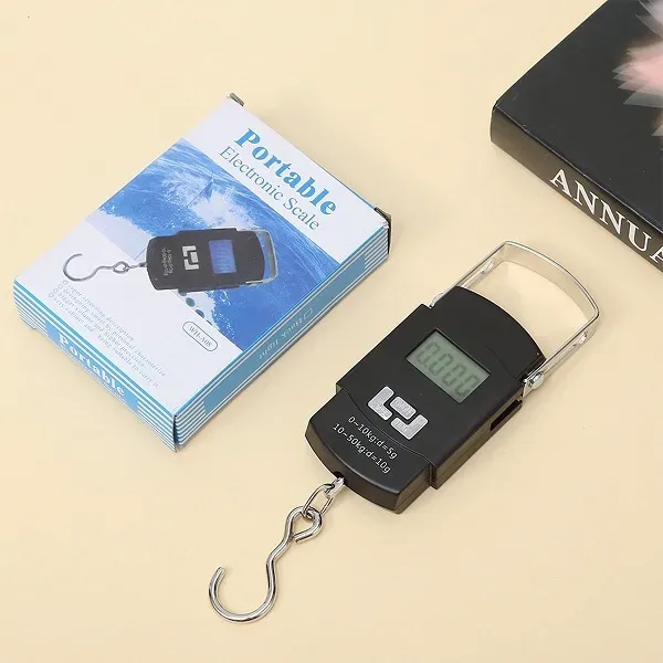 Digital Hook Fishing Luggage Weight Scale Portable Hanging - Digital Hook Fishing Luggage Weight Scale Portable Hanging - Image 3 of 3
