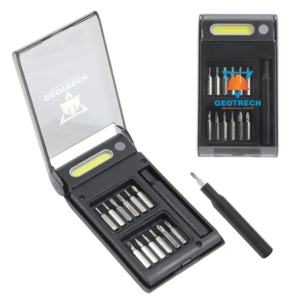 Best Buddy Tools ® Precision Tool Kit with COB Work Light