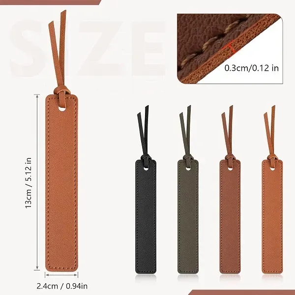 Premium long Leather strips Stylish Bookmark - Premium long Leather strips Stylish Bookmark - Image 1 of 3