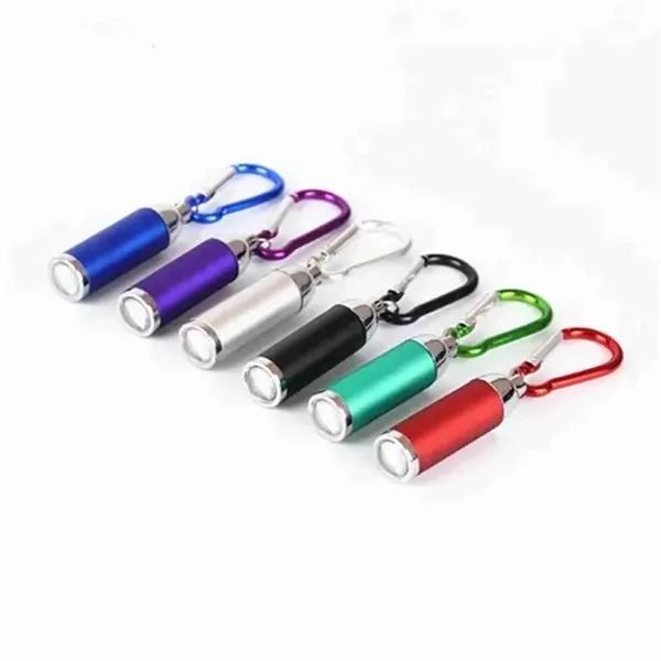 Flashlight Mini Carabiner Keychain - Flashlight Mini Carabiner Keychain - Image 1 of 1