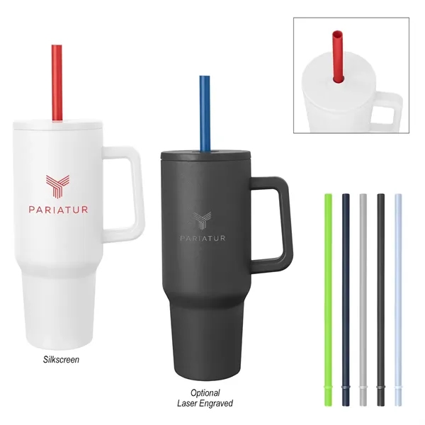 40 Oz. Jackson Basics Intrepid Stainless Steel Tumbler - 40 Oz. Jackson Basics Intrepid Stainless Steel Tumbler - Image 0 of 2