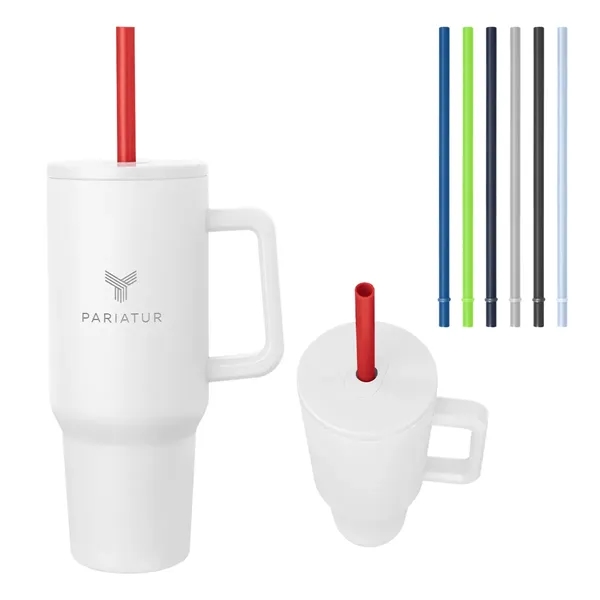 40 Oz. Jackson Basics Intrepid Stainless Steel Tumbler - 40 Oz. Jackson Basics Intrepid Stainless Steel Tumbler - Image 2 of 2