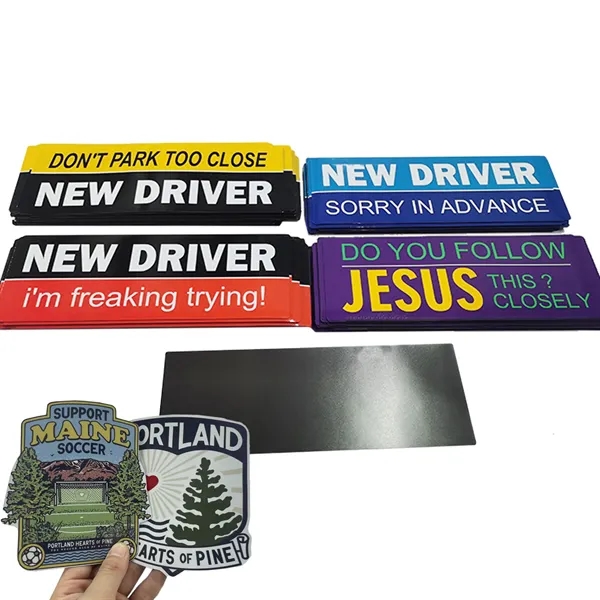 Customized Shape Magnetic Car Stickers - Customized Shape Magnetic Car Stickers - Image 0 of 0