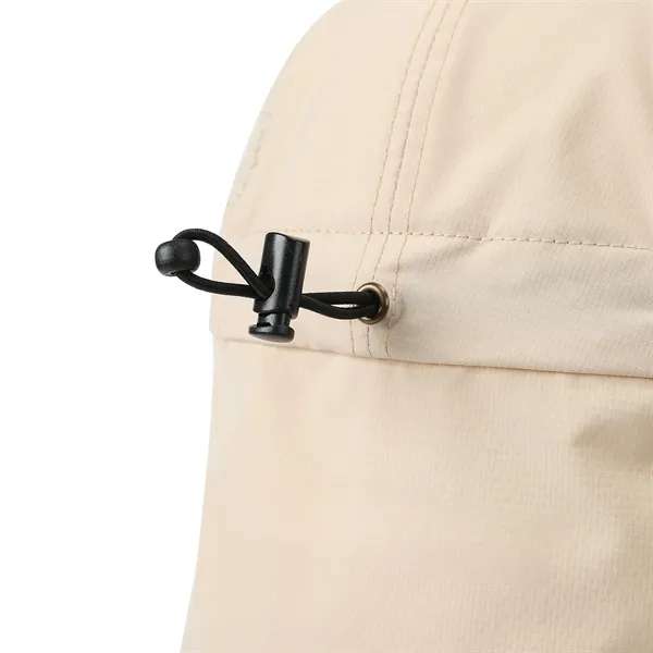 UPF 50+ Portable Outdoor Fishing Hat with Neck Flap - UPF 50+ Portable Outdoor Fishing Hat with Neck Flap - Image 4 of 4