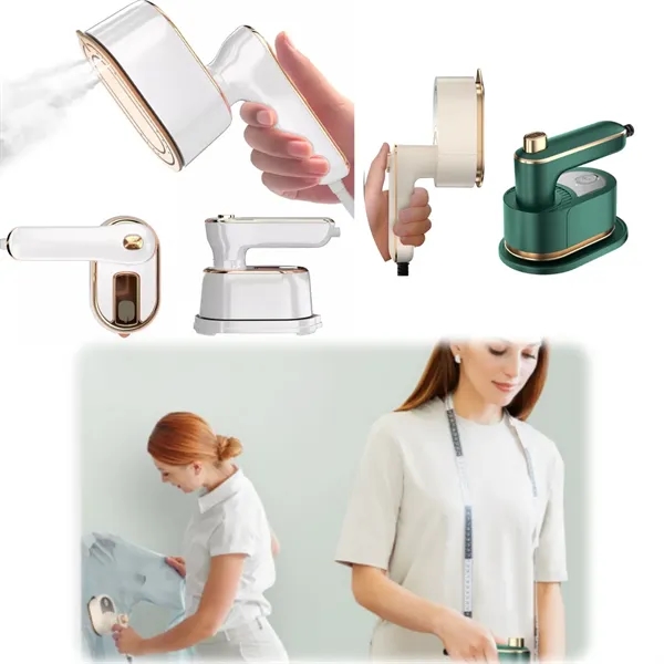 Folding handheld portable garment steamer iron - Folding handheld portable garment steamer iron - Image 0 of 12