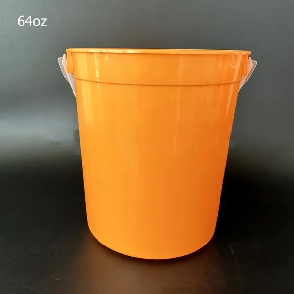 32/48/64/87oz Multifunctional Plastic Buckets with Lid - 32/48/64/87oz Multifunctional Plastic Buckets with Lid - Image 3 of 4