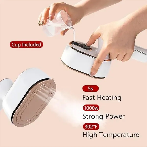 Folding handheld portable garment steamer iron - Folding handheld portable garment steamer iron - Image 7 of 12