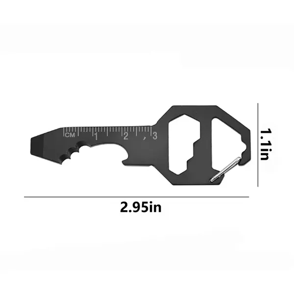 Multi-function Keychain Tool Bottle Opener - Multi-function Keychain Tool Bottle Opener - Image 3 of 3