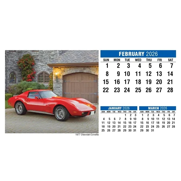 Classic Cars Desk Calendar - Classic Cars Desk Calendar - Image 7 of 28