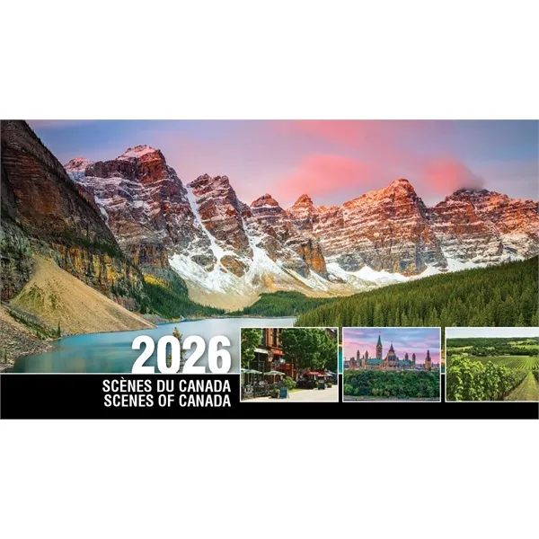 Scenes of Canada Desk Calendar (English/French) - Scenes of Canada Desk Calendar (English/French) - Image 1 of 28