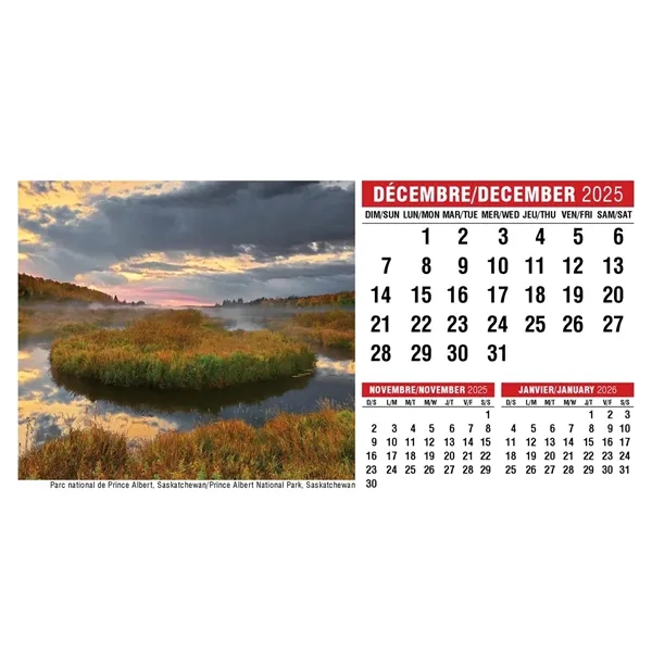 Scenes of Canada Desk Calendar (English/French) - Scenes of Canada Desk Calendar (English/French) - Image 3 of 28