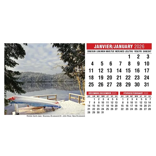 Scenes of Canada Desk Calendar (English/French) - Scenes of Canada Desk Calendar (English/French) - Image 5 of 28