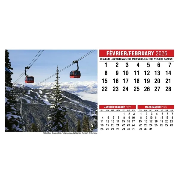 Scenes of Canada Desk Calendar (English/French) - Scenes of Canada Desk Calendar (English/French) - Image 7 of 28