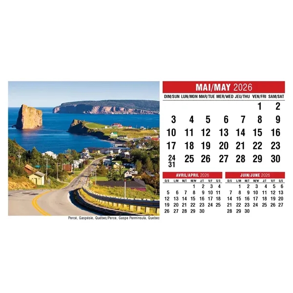 Scenes of Canada Desk Calendar (English/French) - Scenes of Canada Desk Calendar (English/French) - Image 13 of 28