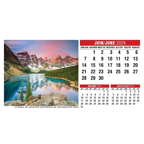 Scenes of Canada Desk Calendar (English/French) - Scenes of Canada Desk Calendar (English/French) - Image 15 of 28