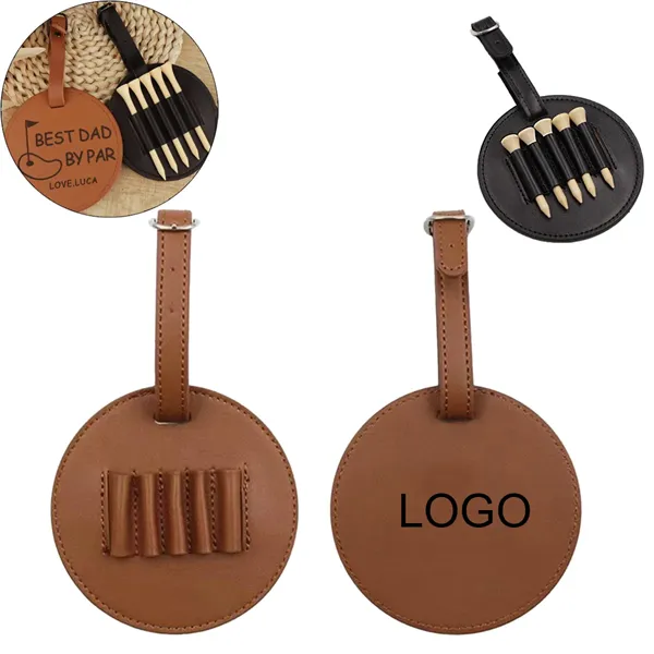 Golf Bag Tag Tee Holder - Golf Bag Tag Tee Holder - Image 0 of 4