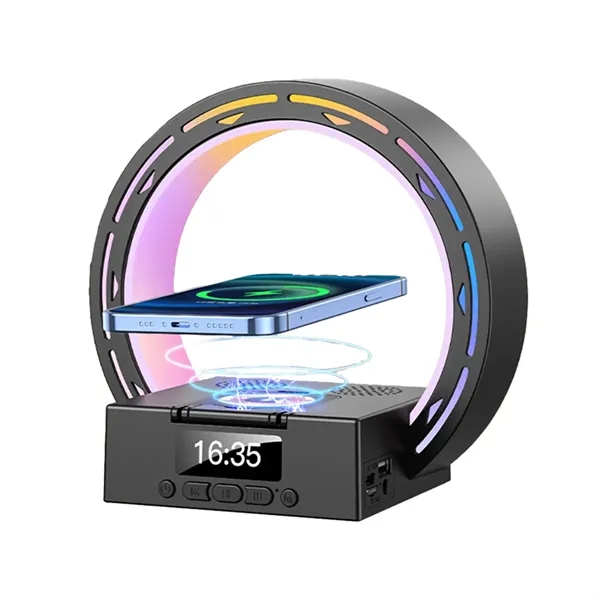 Multifunctional Wireless Charge Bluetooth Speaker - Multifunctional Wireless Charge Bluetooth Speaker - Image 2 of 4