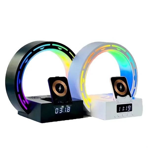 Multifunctional Wireless Charge Bluetooth Speaker - Multifunctional Wireless Charge Bluetooth Speaker - Image 3 of 4