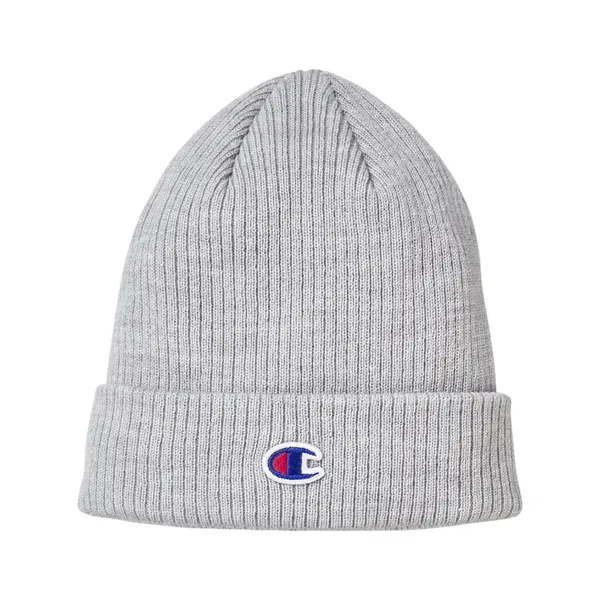 Champion Cuff Beanie With Patch - Champion Cuff Beanie With Patch - Image 1 of 8