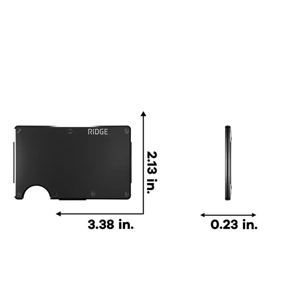 Ridge Wallet Aluminum w/ Money Clip - Ridge Wallet Aluminum w/ Money Clip - Image 4 of 4