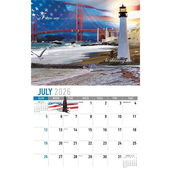 America The Beautiful Wall Calendar - America The Beautiful Wall Calendar - Image 10 of 15