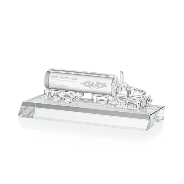 Crystal Oil Tanker on Base - Clear - Crystal Oil Tanker on Base - Clear - Image 2 of 7