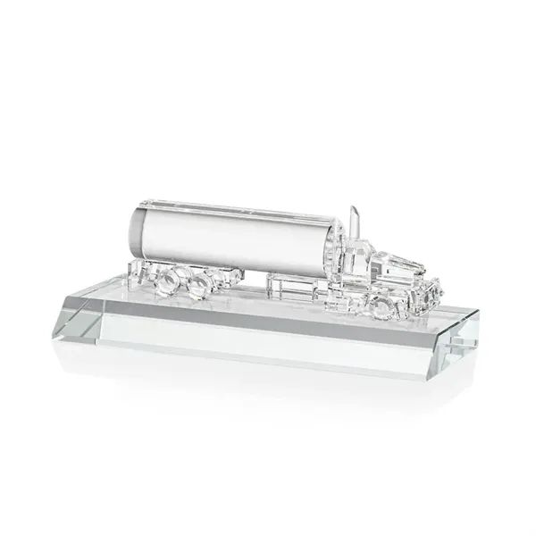 Crystal Oil Tanker on Base - Clear - Crystal Oil Tanker on Base - Clear - Image 3 of 7