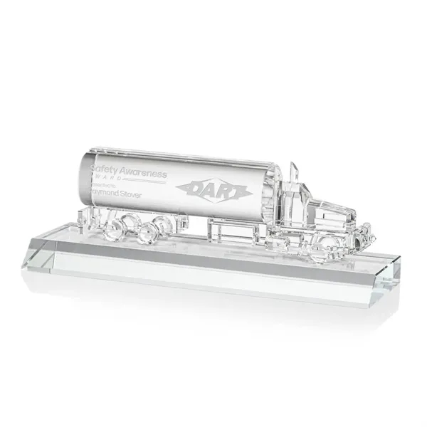 Crystal Oil Tanker on Base - Clear - Crystal Oil Tanker on Base - Clear - Image 4 of 7