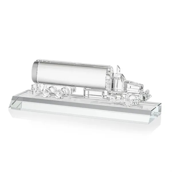 Crystal Oil Tanker on Base - Clear - Crystal Oil Tanker on Base - Clear - Image 5 of 7