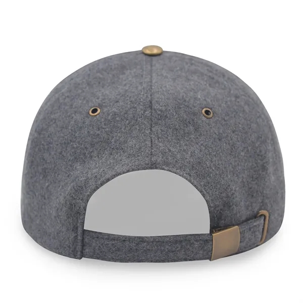 5 Panel Melton Wool Suede Cap - 5 Panel Melton Wool Suede Cap - Image 3 of 4
